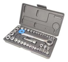 Jogo Soquete Sextavado 40 peças- Lotus