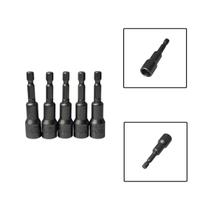Jogo Soquete Sextavado 5/16X65Mm Cromo Vanádio 5 Pçs