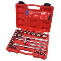 Jogo Soquetes 1/2 23 Pc 08/32mm Estriado 110023 - MAYLE