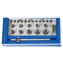 Jogo Soquetes Bits Encaixe 1/4 Pol 24 Peças Tramontina