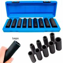 Jogo Soquetes Longo de Impacto 1/2" - Waft 6160