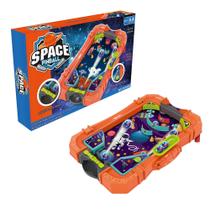 Jogo Space Pinball Personalizável de 2 ou Mais Jogadores para Crianças a Partir e 5 Anos Multikids - BR2014