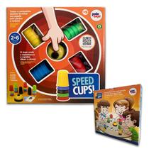Jogo Speed Cups Colorido Infantil - Paki Toys