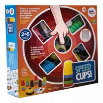 Jogo Speed Cups Copinhos Coloridos Brinquedo Educativo 1200