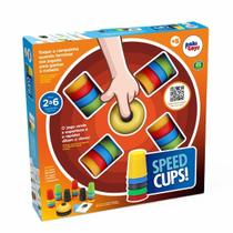 Jogo Speed Cups Pakitoys Original: Desafio de Agilidade e Raciocínio Rápido Jogo Speed Cups Pakitoys Original: Desafio de Agilidade e Raciocínio Rápido
