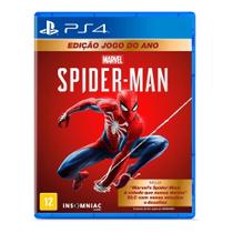Jogo Spider-Man Game of The Year Edition PS4 Jogo Spider-Man Game of The Year Edition PS4