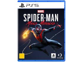 Jogo Spider Man Miles Morales - PS5 Mídia Física - Insomniac Jogo Spider Man Miles Morales - PS5 Mídia Física - Insomniac
