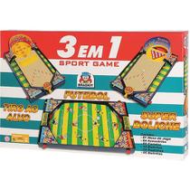 Jogo Sport Game - 3 em 1 - Braskit