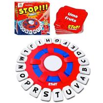 Jogo Stop Eletrônico Oooo êeee Stop Interativo com Cartas Perguntas Jogo Raciocínio - Toy King