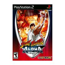 Jogo Street Fighter Alpha Anthology PS2 lacrado