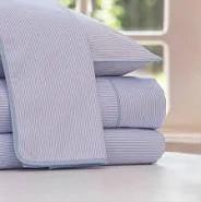 Jogo stripes azul casal scavone 200 fios