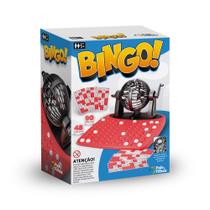 Jogo Super Bingo com Globo 90 Números 48 Cartelas Pais e Filhos