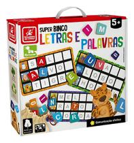 Jogo Super Bingo Letras Palavras Alfabetização Aprender Infantil - Brincadeira De Criança Jogo Super Bingo Letras Palavras Alfabetização Aprender Infantil - Brincadeira De Criança