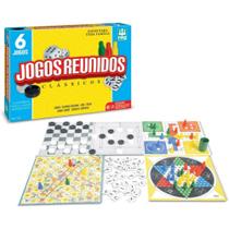 Jogo Super Jogos Reunidos 6 em 1 - Nig Brinquedos