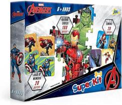 Jogo Super Kit Vingadores Toyster - 3214 Jogo Super Kit Vingadores Toyster - 3214