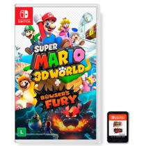 Jogo Super Mario 3D World + Bowser's Fury Nintendo Switch Mídia Física