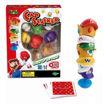 Jogo - Super Mario - Cap Stacker EPOCH MAGIA