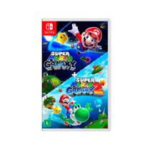Jogo Super Mario Galaxy + Super Mario Galaxy 2 Nintendo Switch Mídia Física