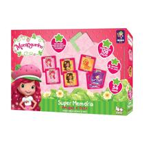 Jogo Super Memória 3 em 1 da Moranguinho com 108 peças Mimo Toys - 4123 Jogo Super Memória 3 em 1 da Moranguinho com 108 peças Mimo Toys - 4123