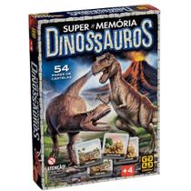 Jogo Super Memória Dinossauros Grow 04210 Jogo Super Memória Dinossauros Grow 04210