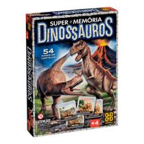 Jogo Super Memória Dinossauros - Grow
