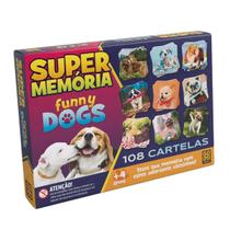 Jogo Super Memória Funny Dogs Grow 03935