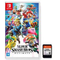 Jogo Super Smash Bros Ultimate Nintendo Switch Mídia Física
