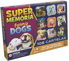 Jogo Supermemória Funny Dogs Jogo Supermemória Funny Dogs
