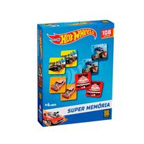 Jogo Supermemória Hot Wheels 04424 Jogo Supermemória Hot Wheels 04424