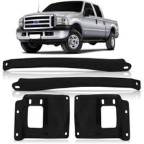 Jogo Suporte Do Parachoque F250 F350 2007 A 2012 Dianteiro