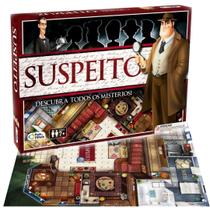 Jogo Suspeito de Tabuleiro Descubra Detetive os Misterios Pais e Filhos 2866 Jogo Suspeito de Tabuleiro Descubra Detetive os Misterios Pais e Filhos 2866