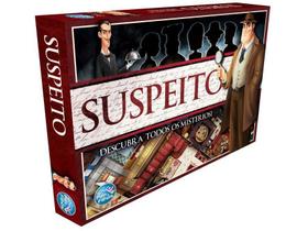 Jogo Suspeito de Tabuleiro Descubra Detetive os Misterios Pais e Filhos 2866
