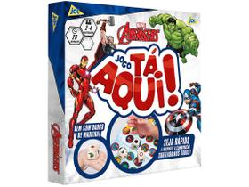 Jogo Tá Aqui! Marvel Avengers Tabuleiro Jak - Toyster Brinquedos