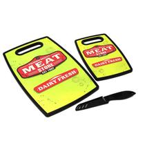 Jogo Tábua Plástica Para Cortar Alimentos 3 Pcs Jogo Tábua Plástica Para Cortar Alimentos 3 Pcs