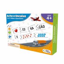 Jogo Tabuleiro Ache e Encaixe Raciocínio Lógico - Pais & Filhos Jogo Tabuleiro Ache e Encaixe Raciocínio Lógico - Pais & Filhos