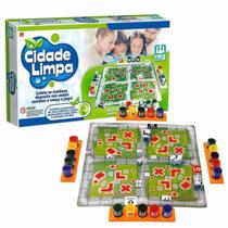 Jogo Tabuleiro Cidade Limpa Educativo Reciclagem Nig Jogo Tabuleiro Cidade Limpa Educativo Reciclagem Nig