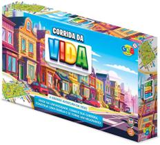 Jogo Tabuleiro Corrida da Vida Criança adulto famiia - GGB