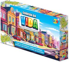 Jogo Tabuleiro Corrida Da Vida diversão Para Toda Família