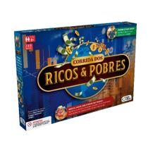Jogo Tabuleiro Corrida dos Ricos & Pobres Pais E Filhos - 793040-1