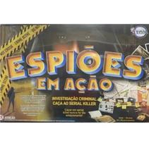 Jogo Tabuleiro Detetive Espiões em Ação