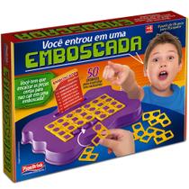 Jogo Tabuleiro Emboscada 50 Desafios Lógica Raciocínio Encaixe Peças Infantil Plasbrink Jogo Tabuleiro Emboscada 50 Desafios Lógica Raciocínio Encaixe Peças Infantil Plasbrink