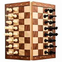 Jogo Tabuleiro Madeira 3 Em 1 Xadrez Gamão Dama Magnético Jogo Tabuleiro Madeira 3 Em 1 Xadrez Gamão Dama Magnético