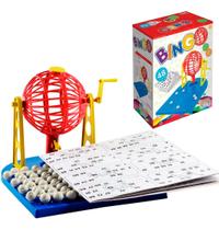 Jogo Tabuleiro Mesa Bingo 48 Cartelas Brinquedo Divertido - Kepler