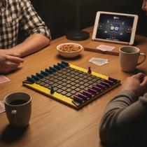 Jogo Tabuleiro Mini Bloqueio Quoridor Emboscada Viagem Estrategia em PLA 3D