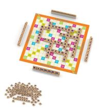 Jogo Tabuleiro Palavras Cruzadas Brinquedo 120pçs - 707 Junges