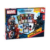 Jogo Tabuleiro Rank Cartas Personagens Marvel Original Elka