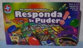 Jogo Tabuleiro Responda Se Puder Original Novo Estrela Jogo Tabuleiro Responda Se Puder Original Novo Estrela