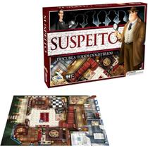 Jogo Tabuleiro Suspeito Estratrégia Descubra Todos Mistérios