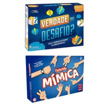 Jogo Tabuleiro Verdade ou Desafio + Fazendo Mimicas - Coluna Jogo Tabuleiro Verdade ou Desafio + Fazendo Mimicas - Coluna