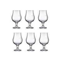 Jogo Taça Cerveja Chopp Dublin Nadir 400ml - Kit 6 Unidades
